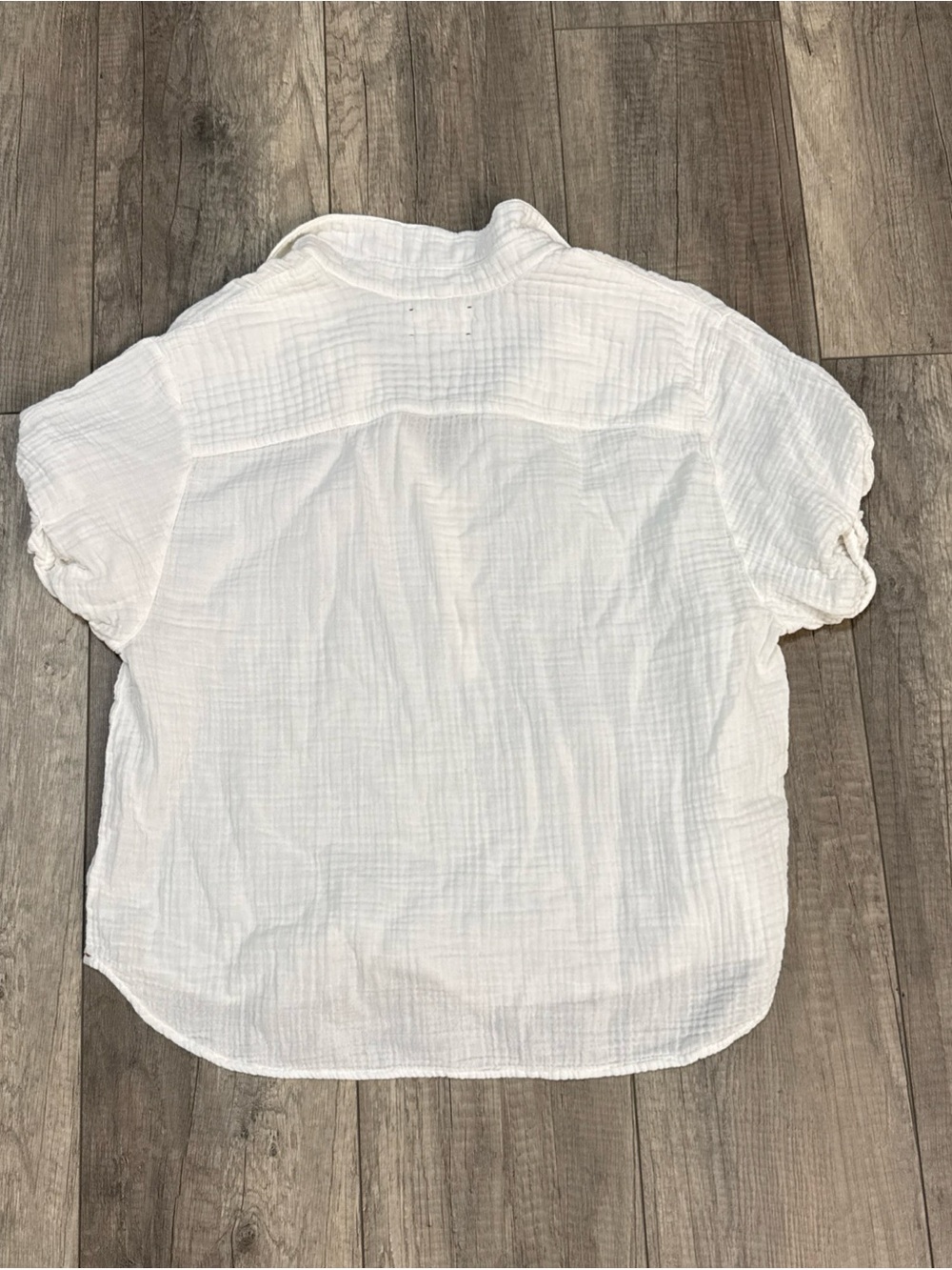 XiRENA White Cotton Short-Sleeve Tee - Picture 5 of 6